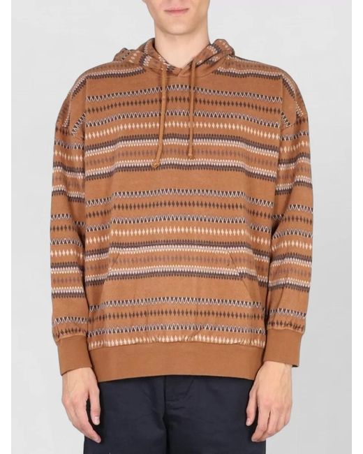 Universal Works Blue Hoodie for men