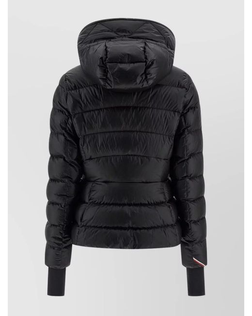Moncler Black Down Hooded Puffer Jacket