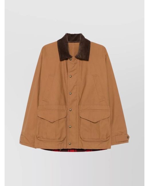 Junya Watanabe Brown Corduroy Jacket for men