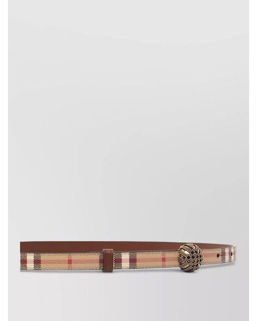 Burberry Multicolor Leather Belt