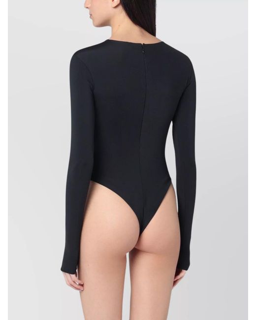 Entire studios Blue Nylon-Blend Bodysuit