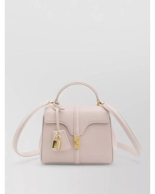 Céline Natural Calfskin Mini 16 Crossbody Bag