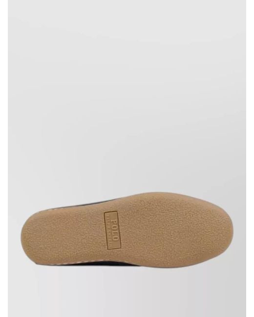 Ralph Lauren Blue Suede Leather Slippers