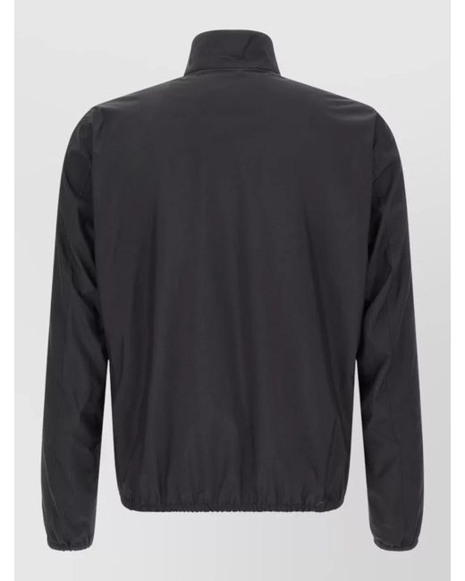 Herno Gray Reversible Bomber Jacket Elasticated Hem Collar for men