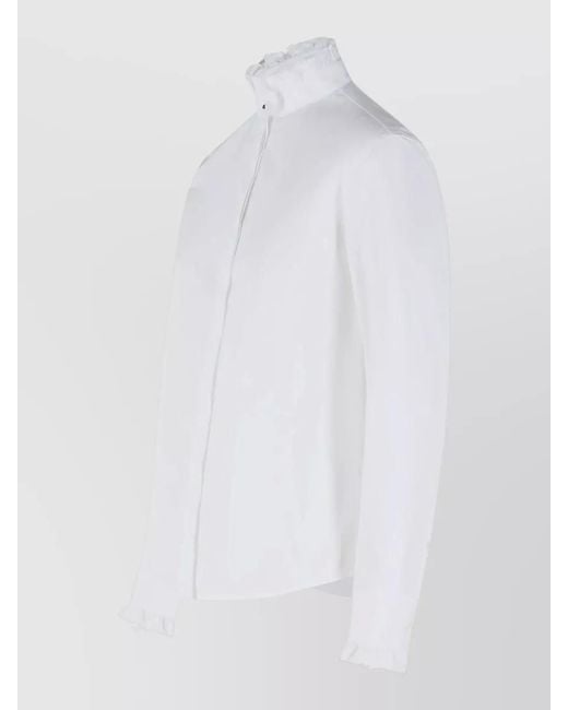 Burberry White Cotton Shirt