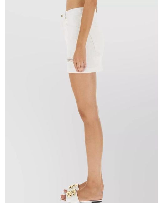 Dolce & Gabbana Multicolor Cotton Mini Skirt