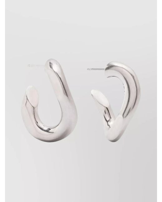 Isabel Marant Natural Small Hoop Earrings