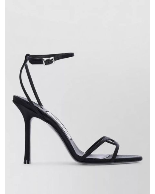 Jimmy Choo Multicolor Textile And Lamb Leather Sandals