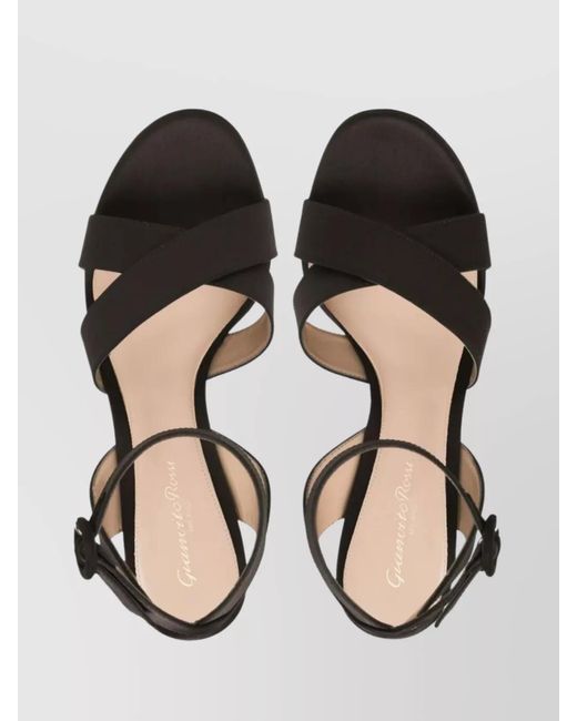 Gianvito Rossi Multicolor Silk Sandals