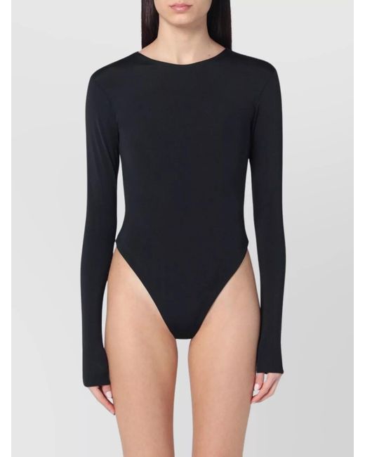 Entire studios Blue Nylon-Blend Bodysuit