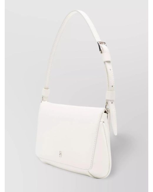 AMINA MUADDI Natural Ami Mini Leather Shoulder Bag