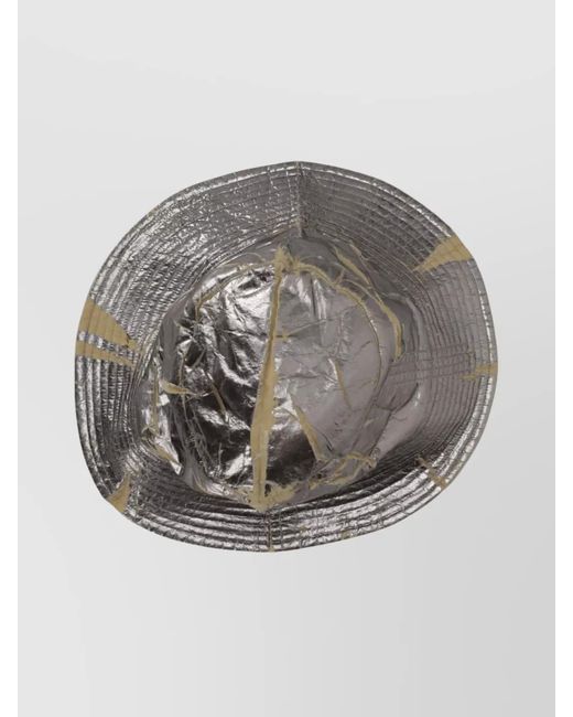 Rick Owens Metallic Nylon Bucket Hat
