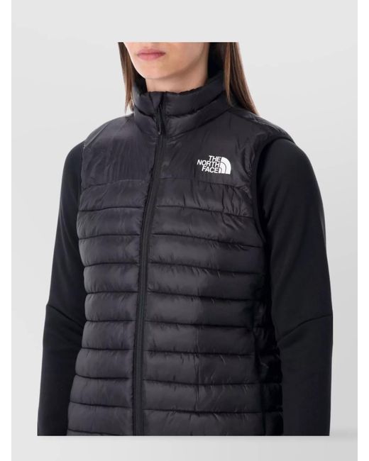 The North Face Blue Quilted Puffer Vest