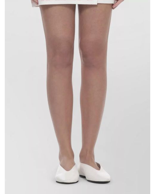 Casablanca Pink Printed Wrap Skirt