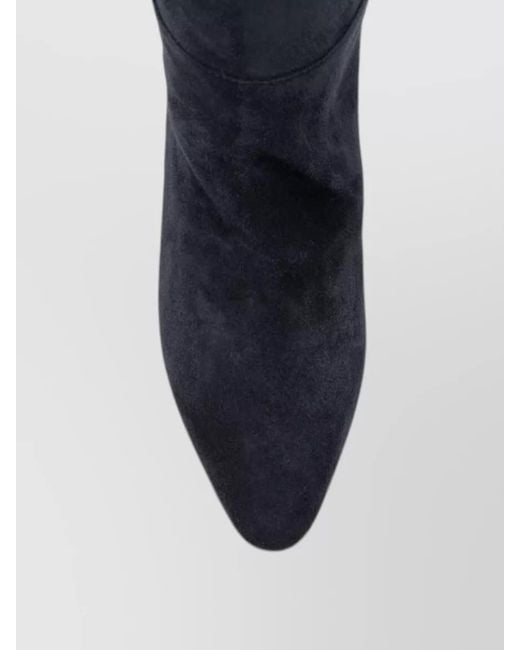 Forte_forte Blue Suede Leather Boots
