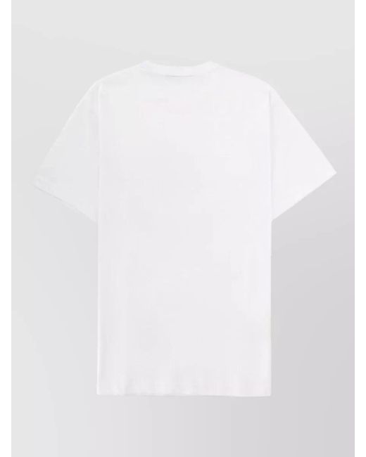 Versace Jeans Couture White Short Sleeve Crew Neck Graphic T Shirt for men