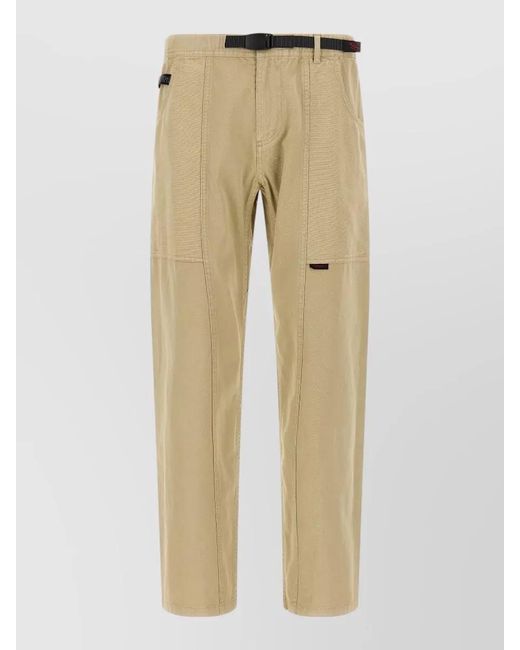 Gramicci Natural Gadget Pants Belted Waist Straight Leg for men