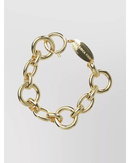 FEDERICA TOSI Metallic Bronze Bracelet