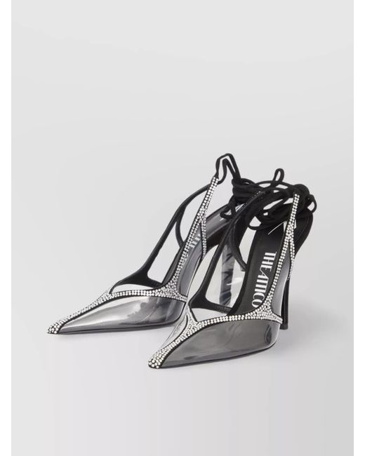 The Attico Multicolor Chrome Venus Slingback Pump