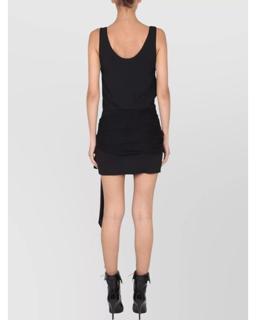 Philosophy Black Strappy Mini Dress