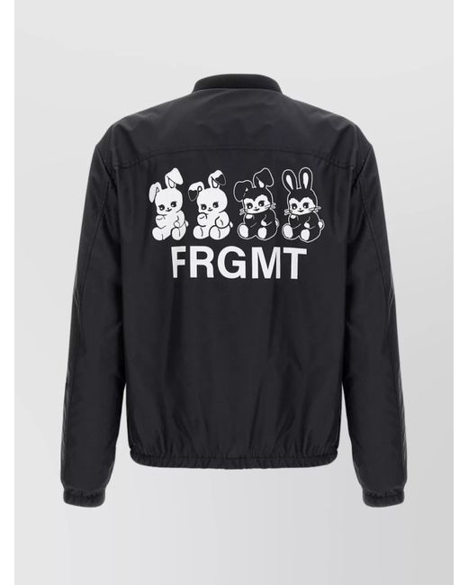 Frgmt Moncler Genius Frgmt X Moncler Bomber Jacket in Blue for Men | Lyst UK