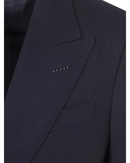 Tom Ford Blue Light Fresco Double Breasted Tailored Jacket for men