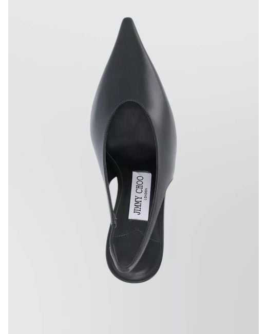 Jimmy Choo Multicolor High Heel Slingback Pumps Pointed Toe Leather