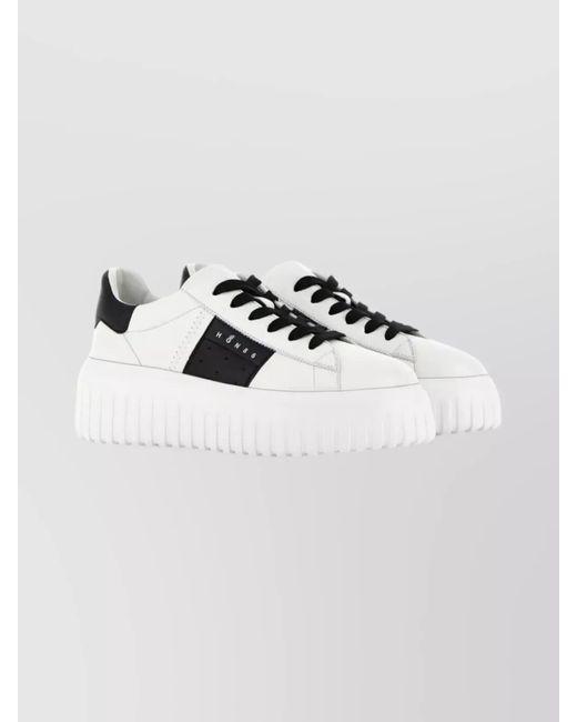 Hogan White Low-Top Sneakers