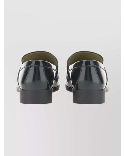 Bottega Veneta Multicolor Rubber Sole Loafers