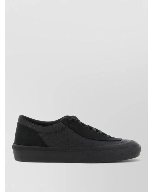 Stone Island Black S100020 Casual Lace Up Suede Sneakers for men