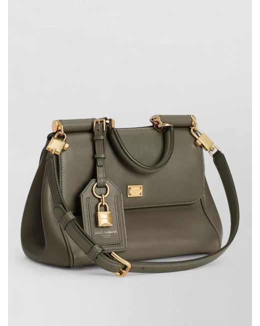 Dolce & Gabbana Multicolor My Sicily Leather Shoulder Bag
