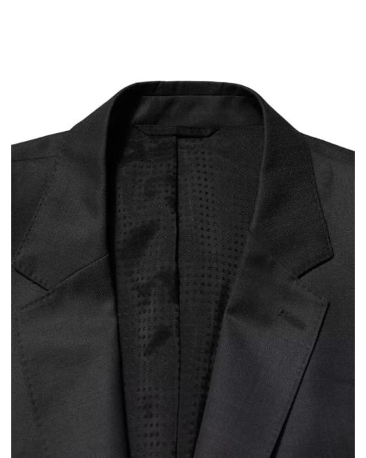 Dolce & Gabbana Black Wool Slim-Fit Single-Breasted Suit for men