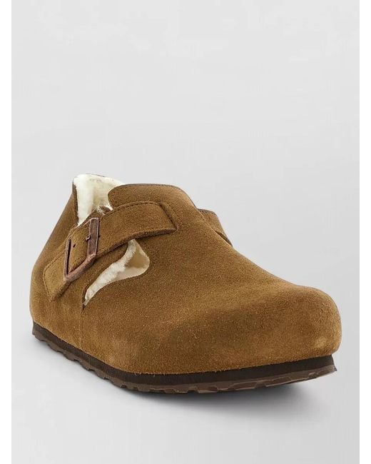 Birkenstock Brown London Casual Sabots Slippers Everyday Style