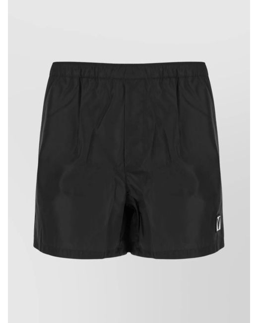 Valentino Black Swim Shorts for men