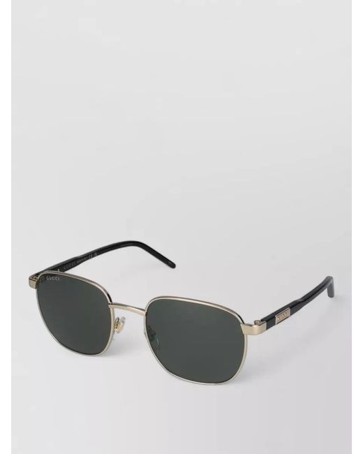 Gucci Gray Sunglasses Gg1799S 001 Metal Frame for men