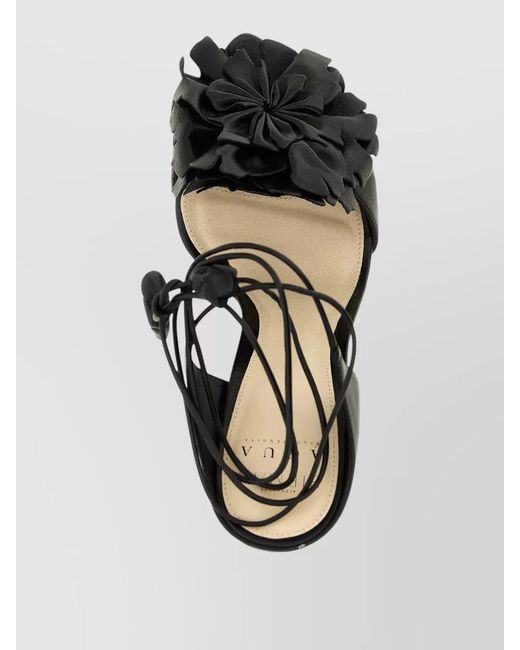 Alexandre Birman Black Leather Sandals