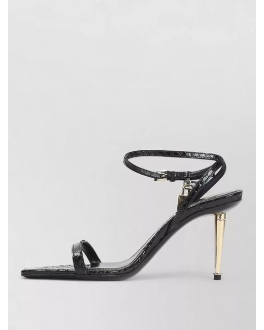 Tom Ford Multicolor Leather Printed Sandals