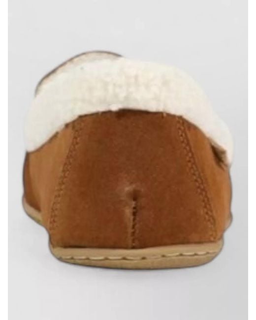 Ralph Lauren Brown Suede Leather Slippers