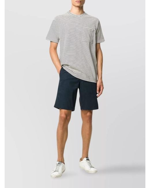Aspesi Blue Chino Shorts for men
