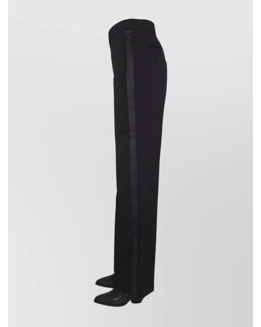 Isabel Marant Blue Wool Tailored Trousers