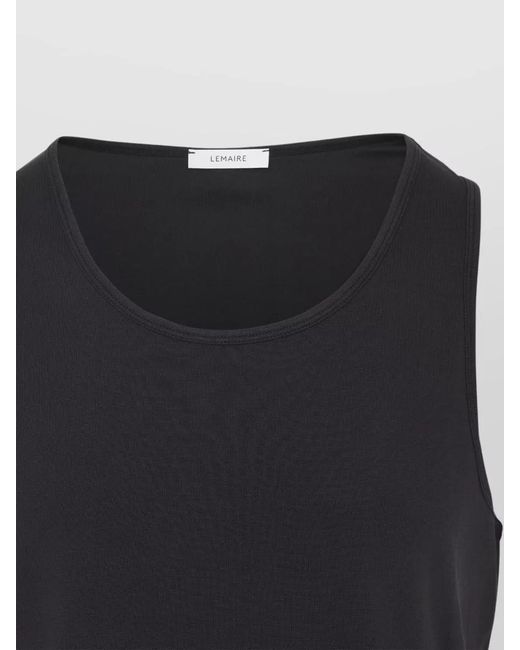 Lemaire Black Tank Top for men