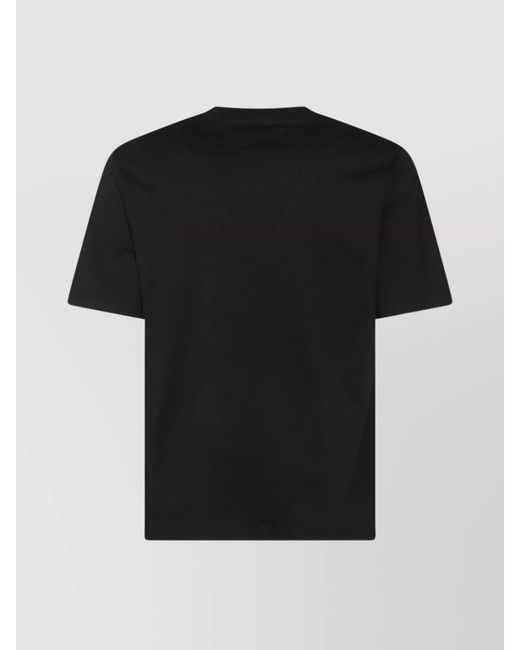 Amiri Black Crew Neck Short Sleeve T-Shirt Design for men