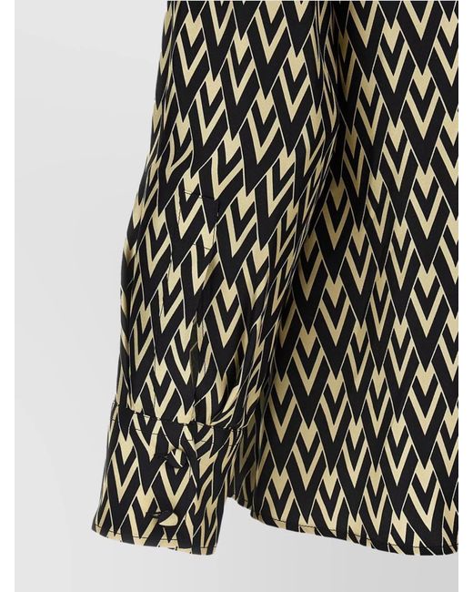 Valentino Garavani Black Silk Shirt