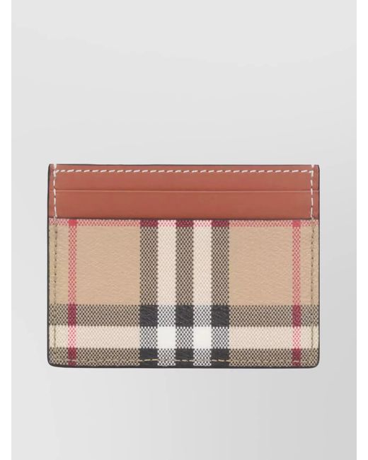 Burberry Natural Check Cardholder