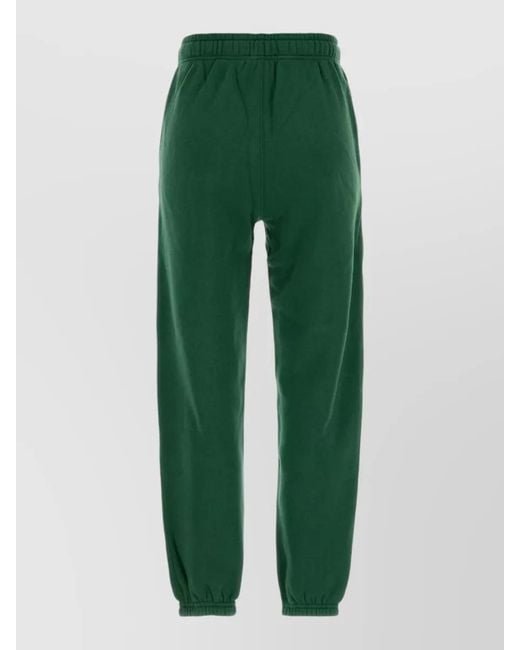 Polo Ralph Lauren Green Cotton Blend Joggers Cuffed Ankles Pockets