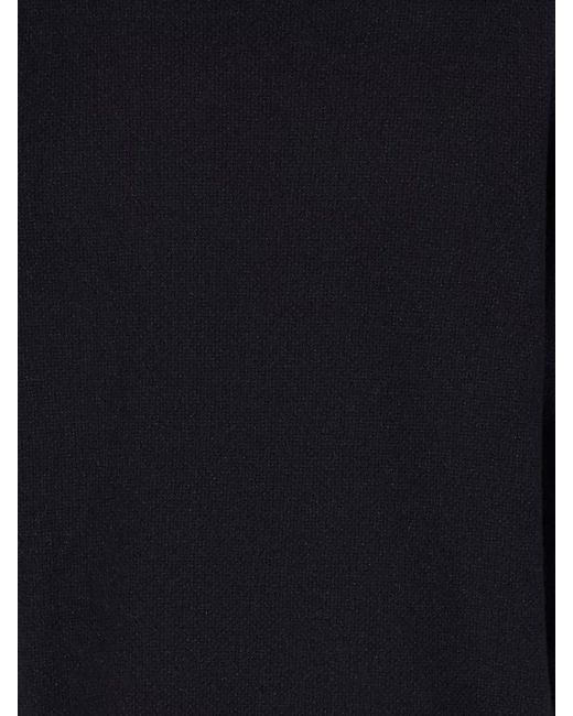 Fabiana Filippi Blue Wool Blend Sweater Long Sleeves Round Neck