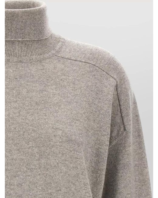 ARMARIUM Gray Dimitri Knit Sweater High Neckline