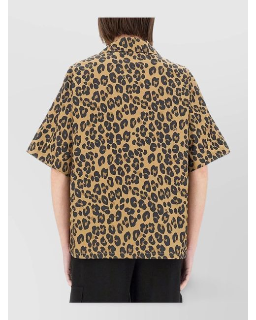 Aspesi Multicolor Animal Print Shirt