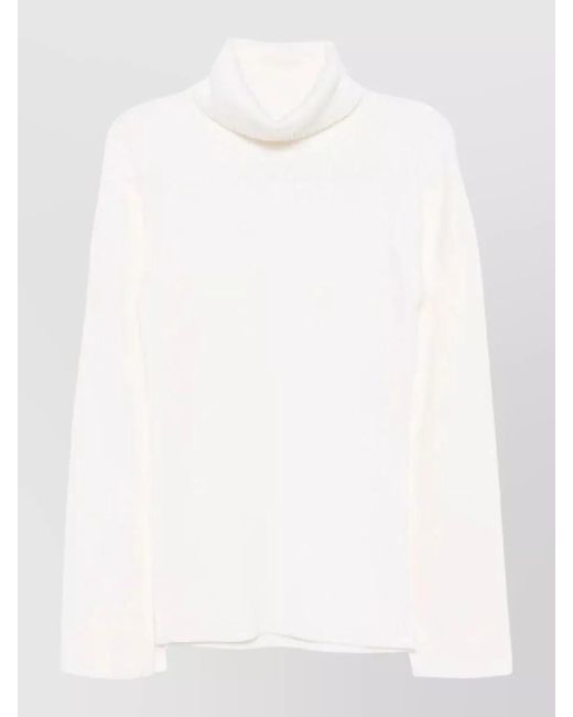 Totême White Wool Jumper