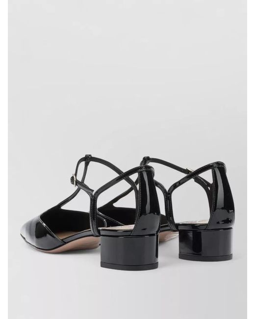 Aquazzura Multicolor Sorbonne 35 Mm Pumps Block Heel